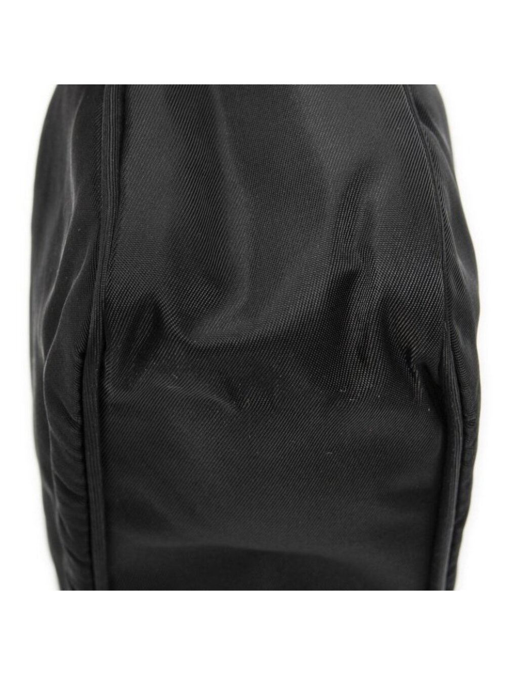 Prada Mini Zip Hobo Black Nylon Canvas - Picture 8 of 10